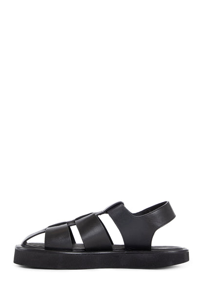 STUDIO NICHOLSON WOMAN BLACK SANDALS & SLIDES