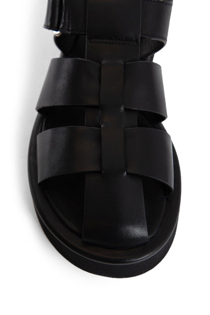 STUDIO NICHOLSON WOMAN BLACK SANDALS & SLIDES