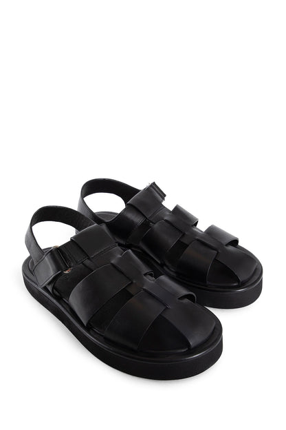 STUDIO NICHOLSON WOMAN BLACK SANDALS & SLIDES