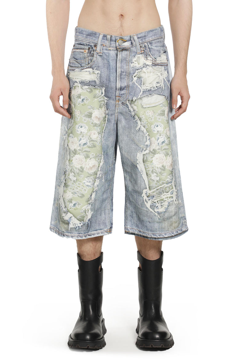 
              ACNE STUDIOS Trompel-L'Oeil Denim Shorts man
            