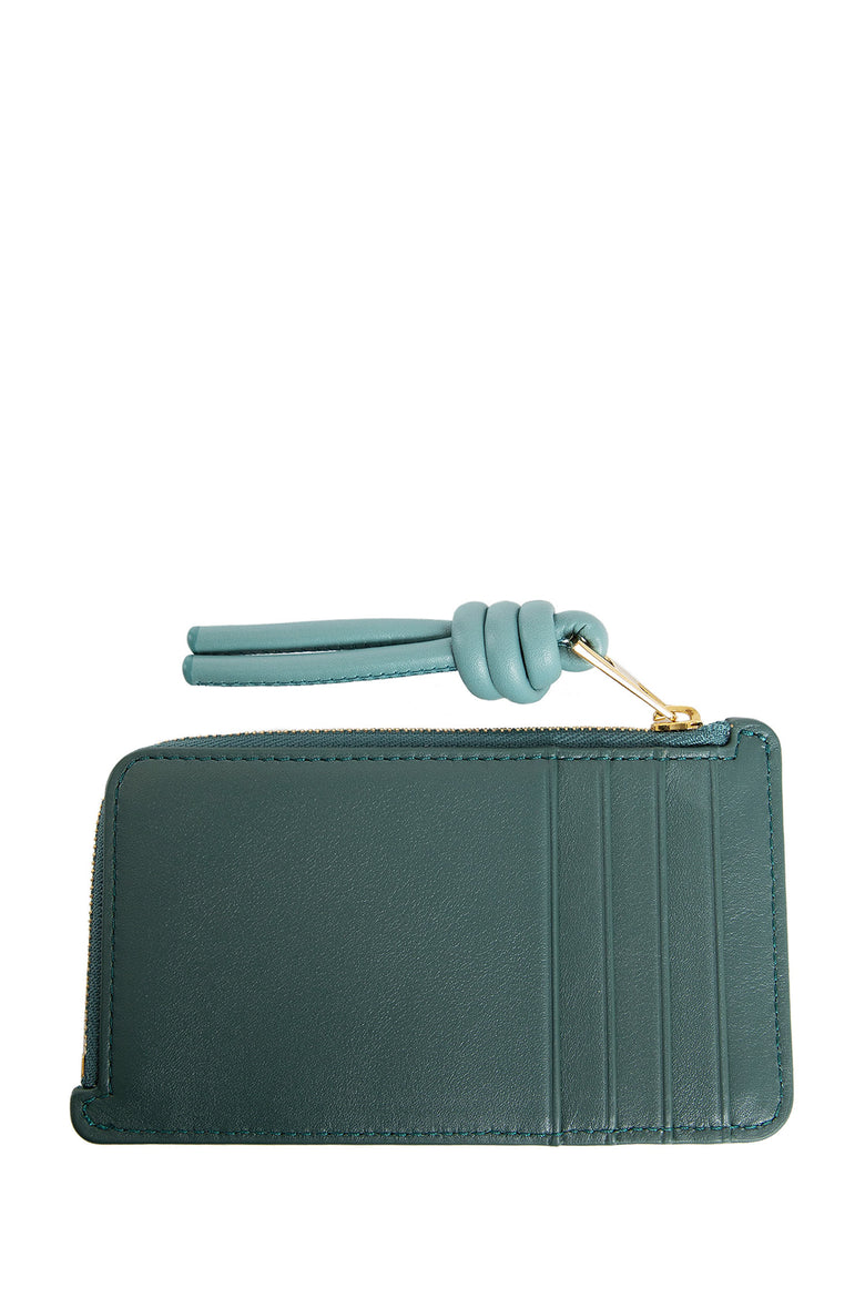 LOEWE WOMAN GREEN WALLETS & CARDHOLDERS