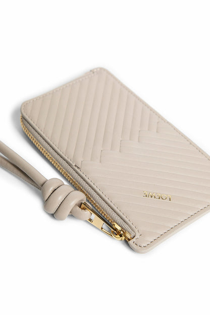 LOEWE WOMAN BEIGE WALLETS & CARDHOLDERS