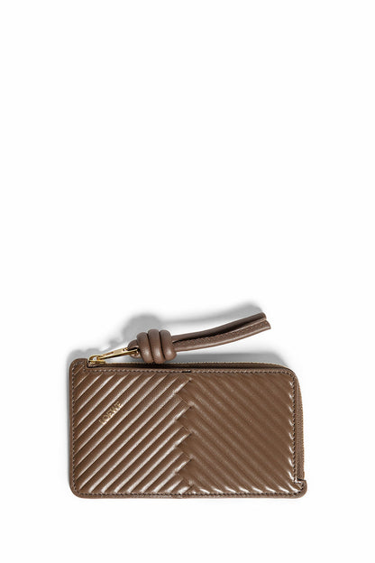 LOEWE WOMAN BROWN WALLETS & CARDHOLDERS