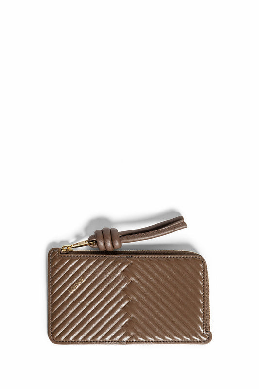 LOEWE WOMAN BROWN WALLETS & CARDHOLDERS