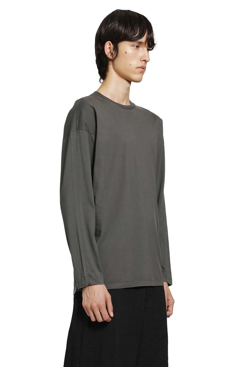 TRANSIT Cotton Jersey Long Sleeve T-Shirt man
