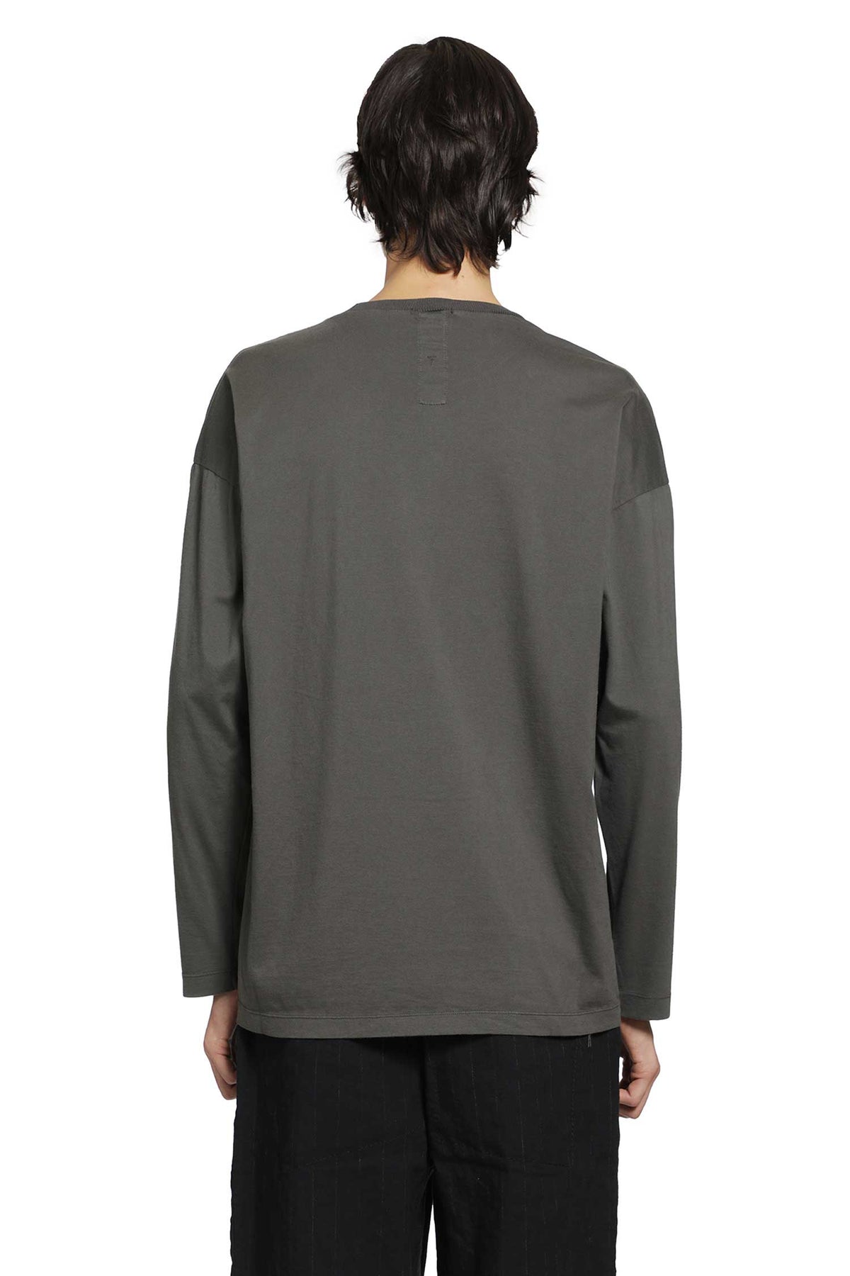 Cotton Jersey Long Sleeve T-Shirt