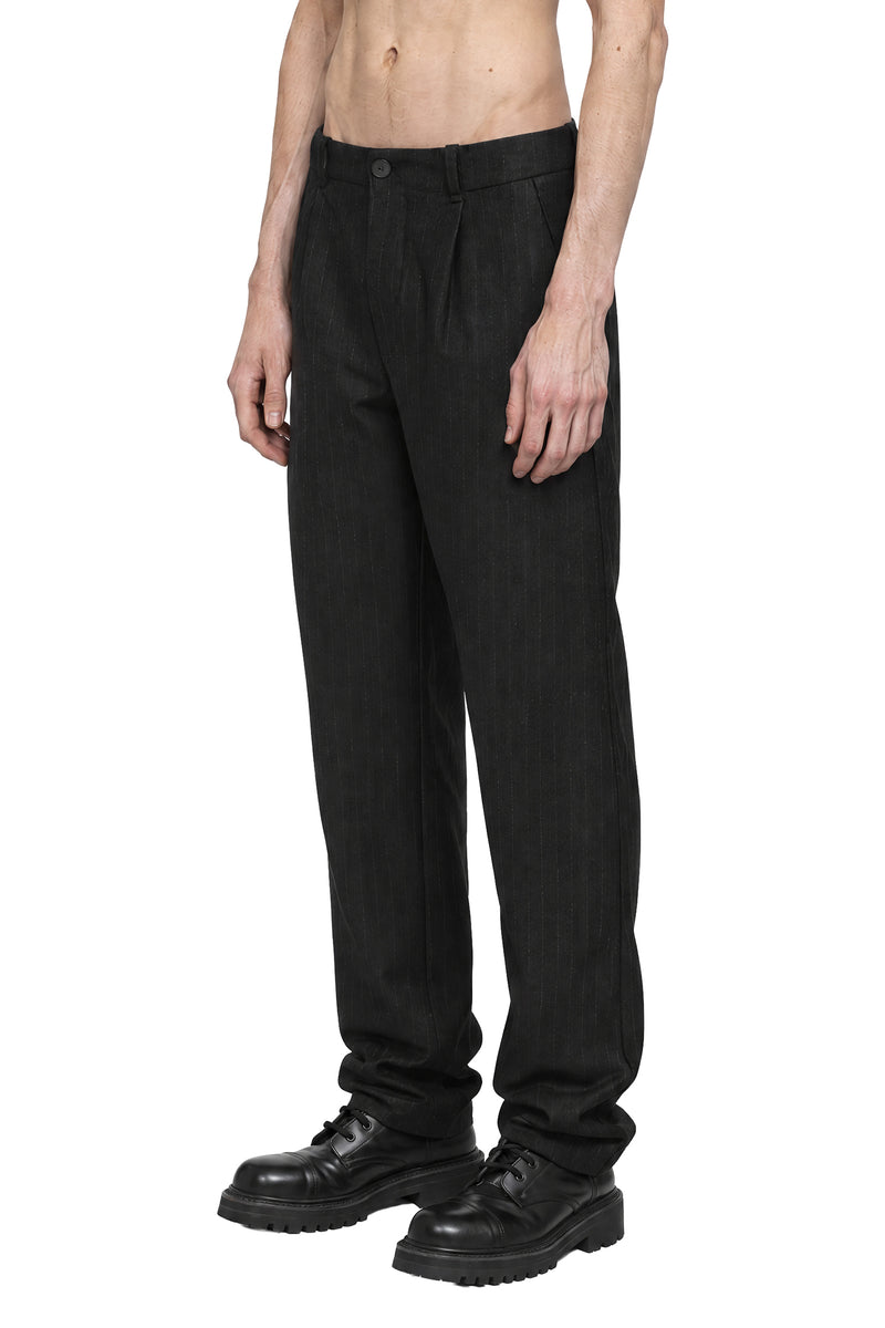 TRANSIT Pinstripe Wool Viscose Trousers man