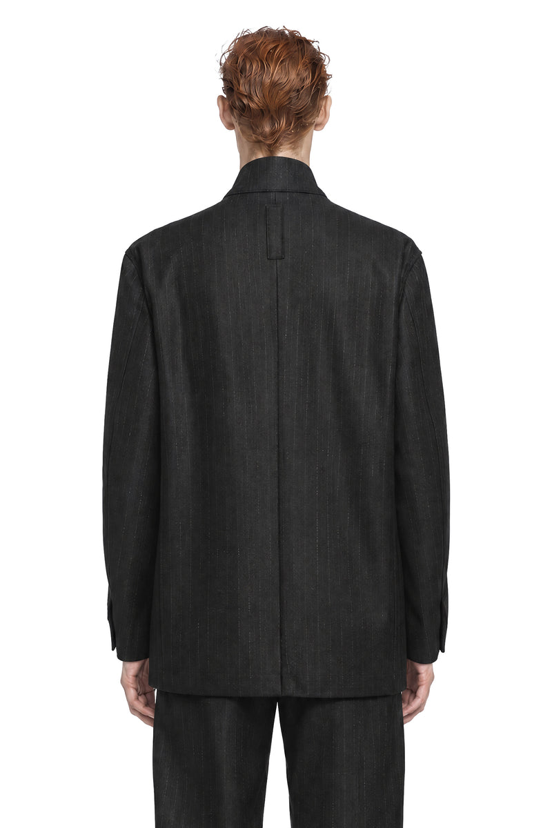 TRANSIT Pinstripe Wool Viscose Jacket man