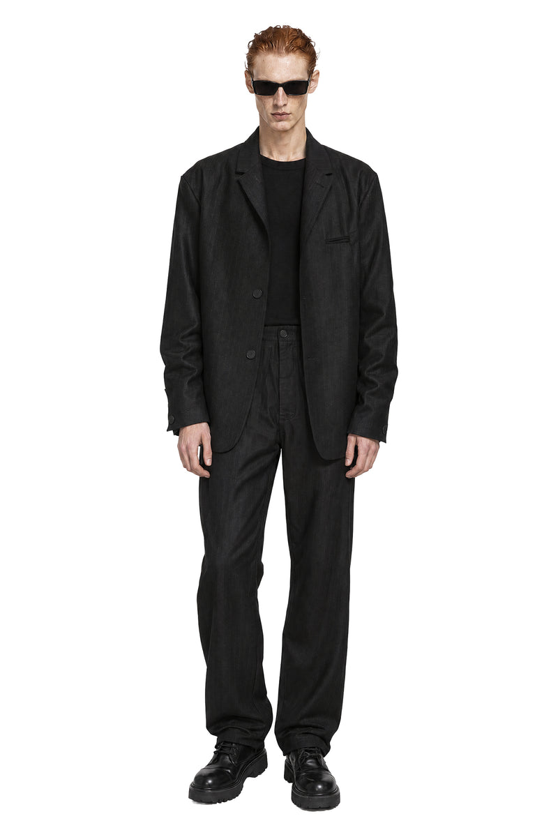 TRANSIT Pinstripe Wool Viscose Jacket man