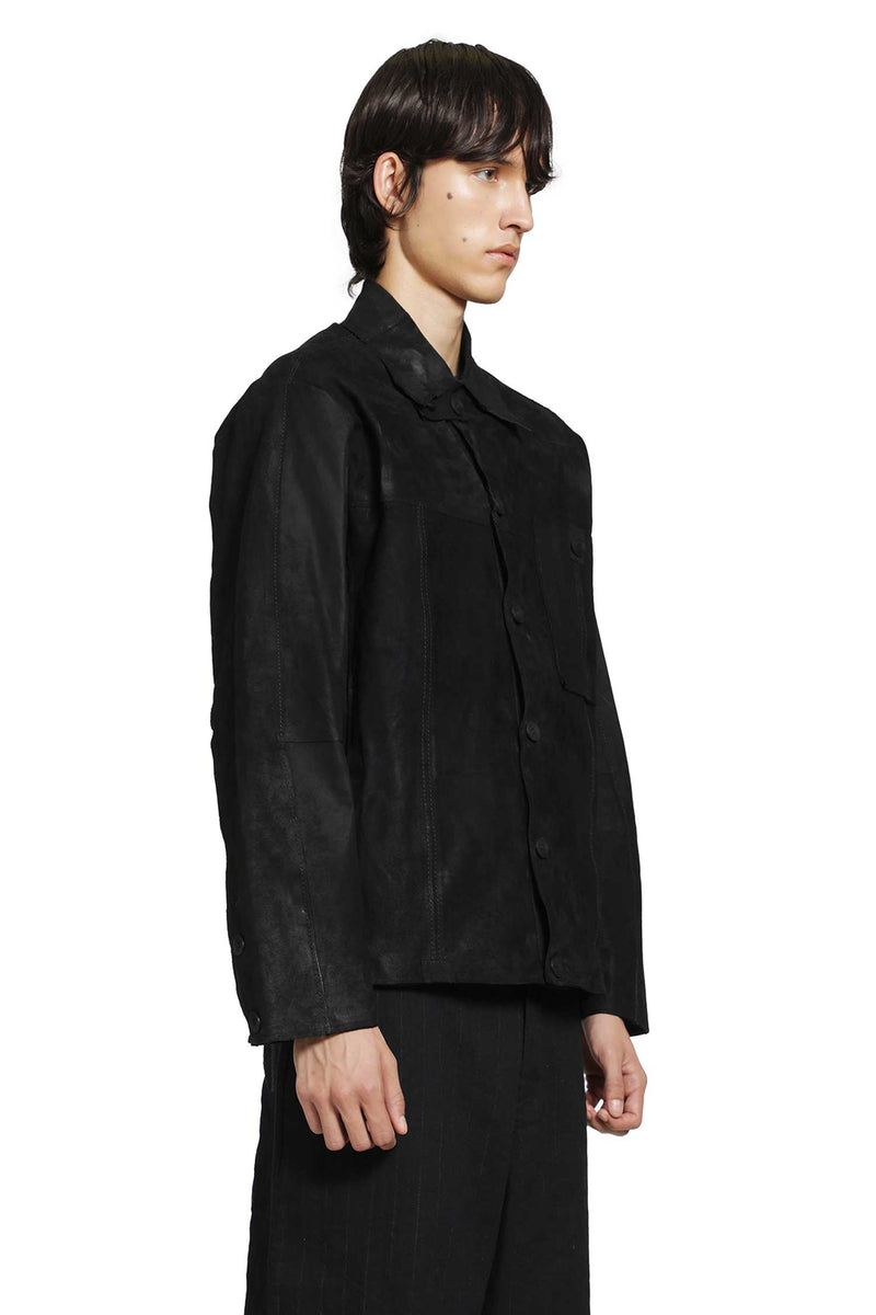 TRANSIT Marbled Lambskin Jacket man