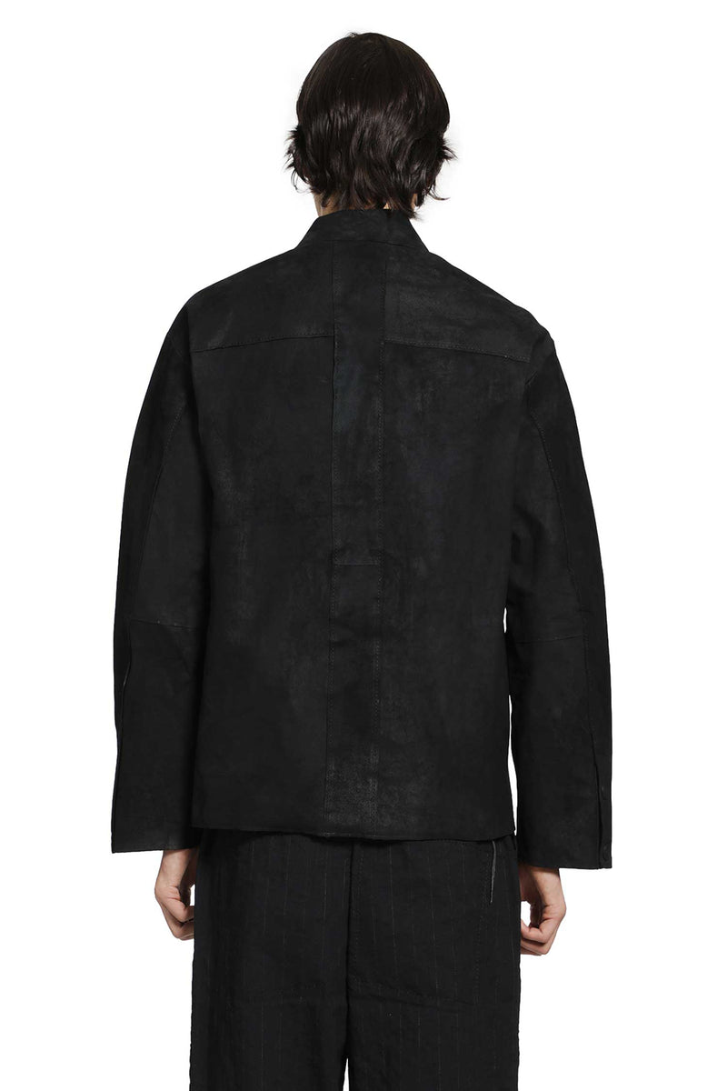 TRANSIT Marbled Lambskin Jacket man