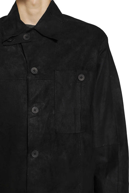 Marbled Lambskin Jacket