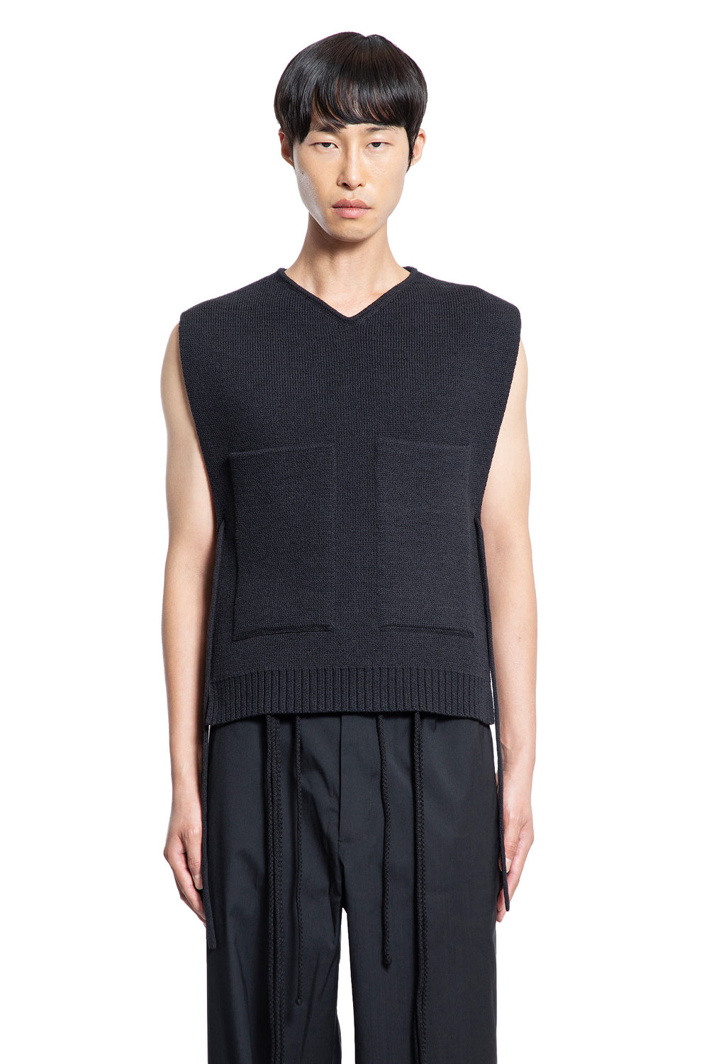 Tape Knit Vest