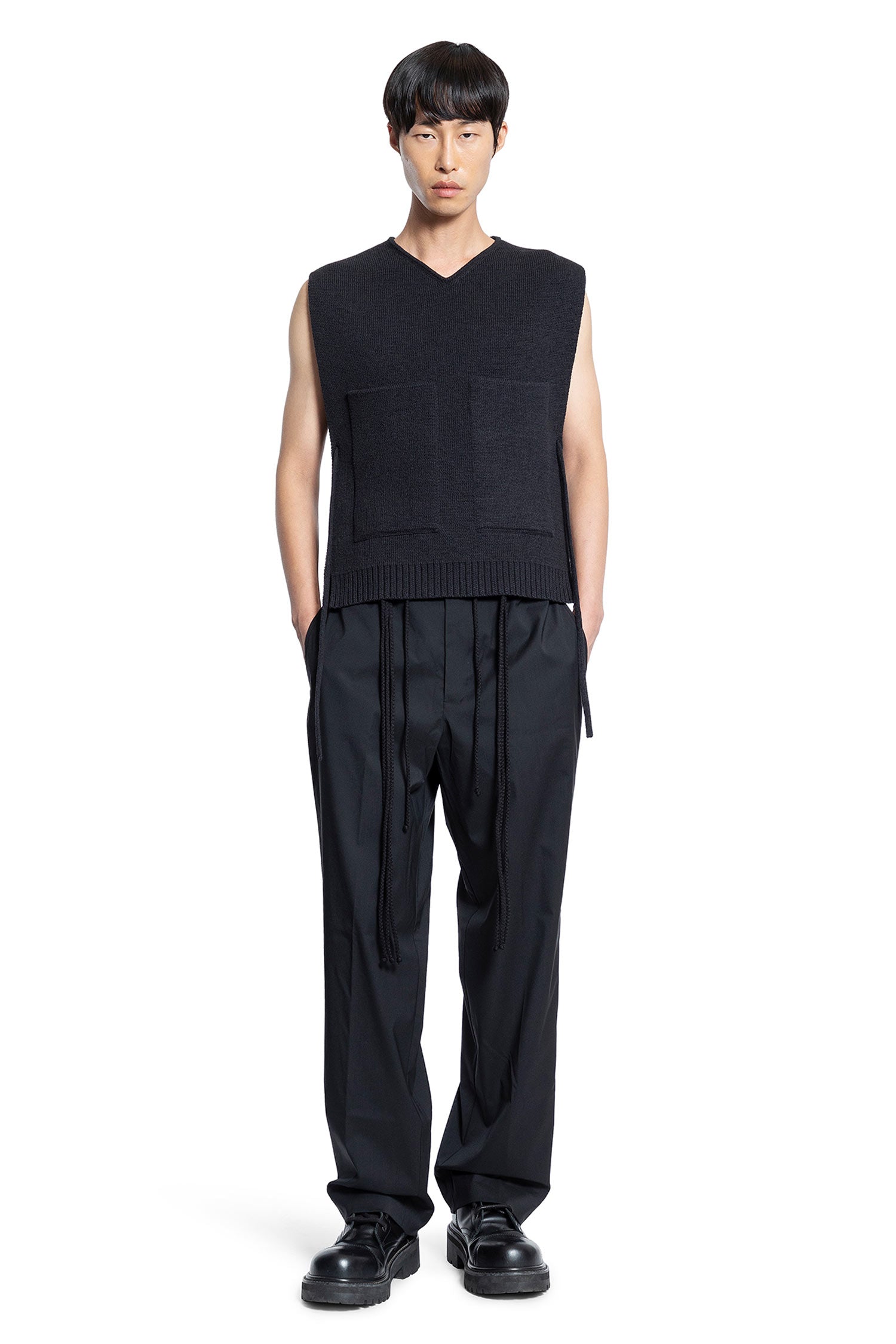 Tape Knit Vest