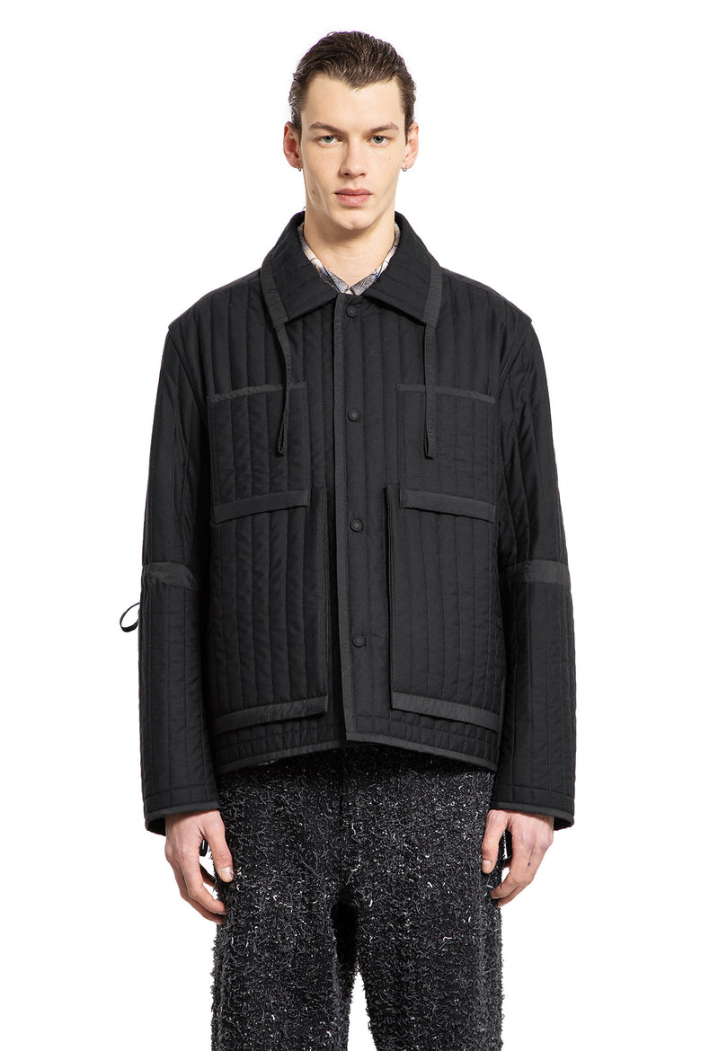 Wool Quilted Worker Jacket