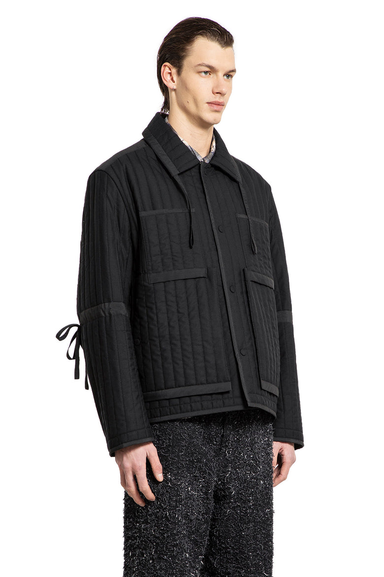 Wool Quilted Worker Jacket