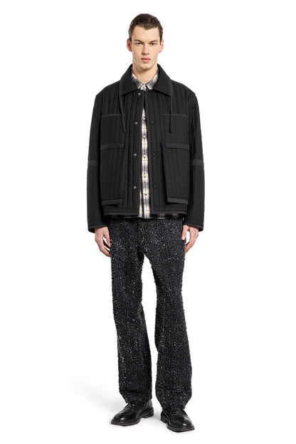 Wool Quilted Worker Jacket