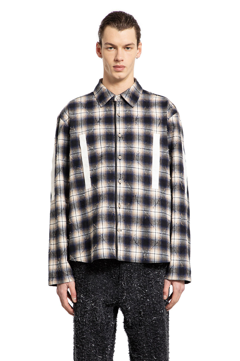 Plaid Split Shirt