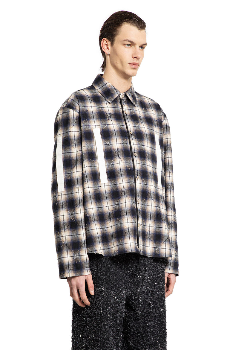Plaid Split Shirt