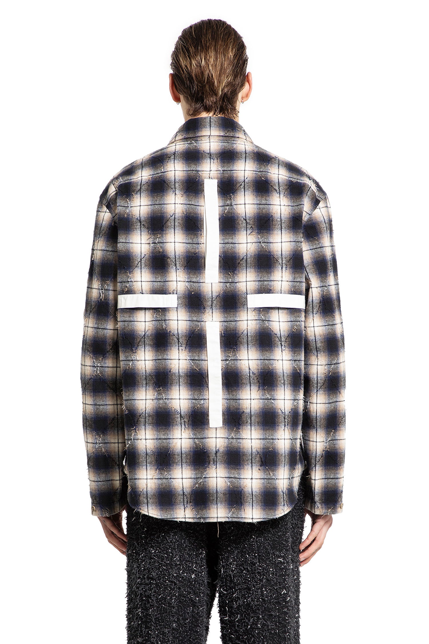 Plaid Split Shirt