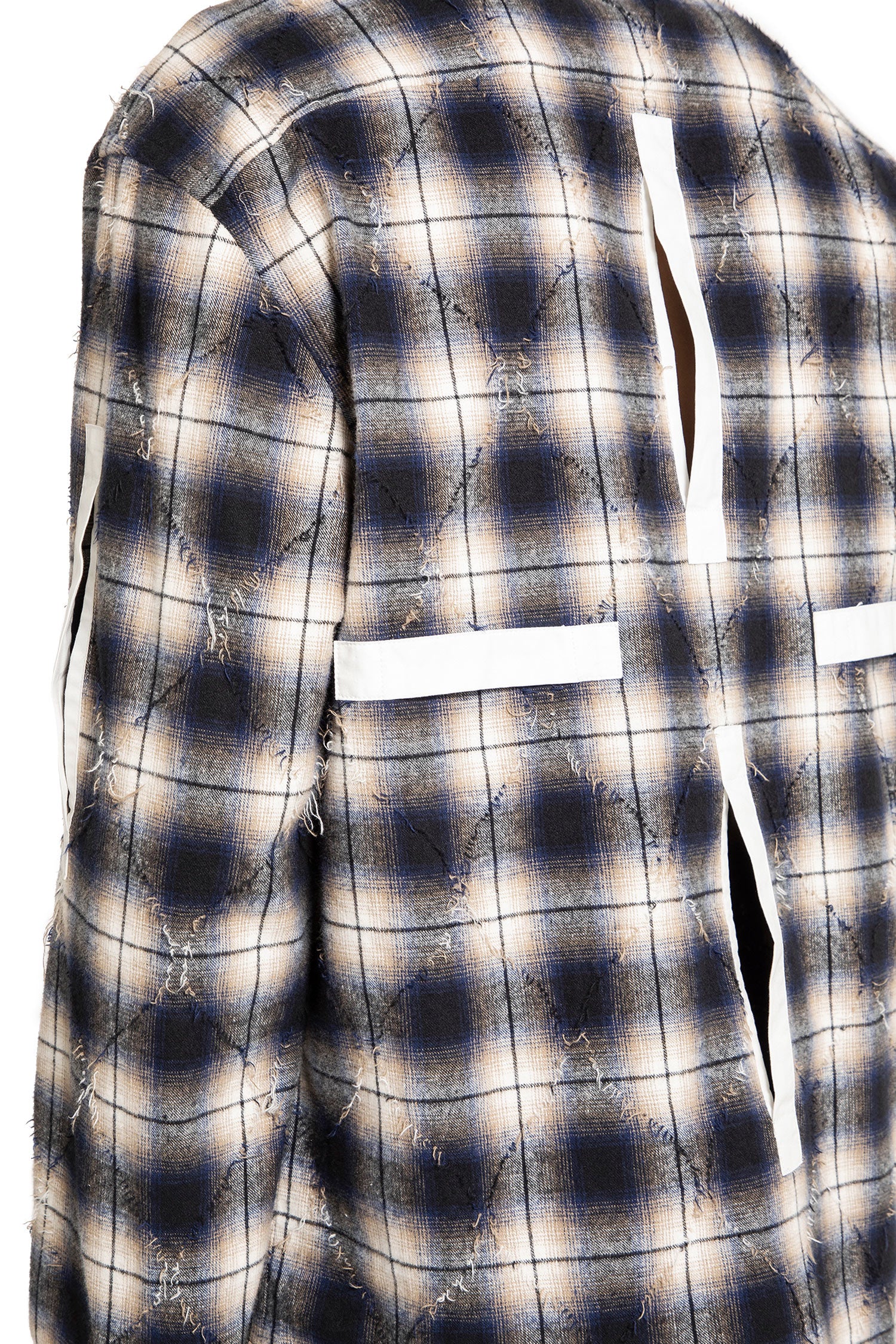 Plaid Split Shirt