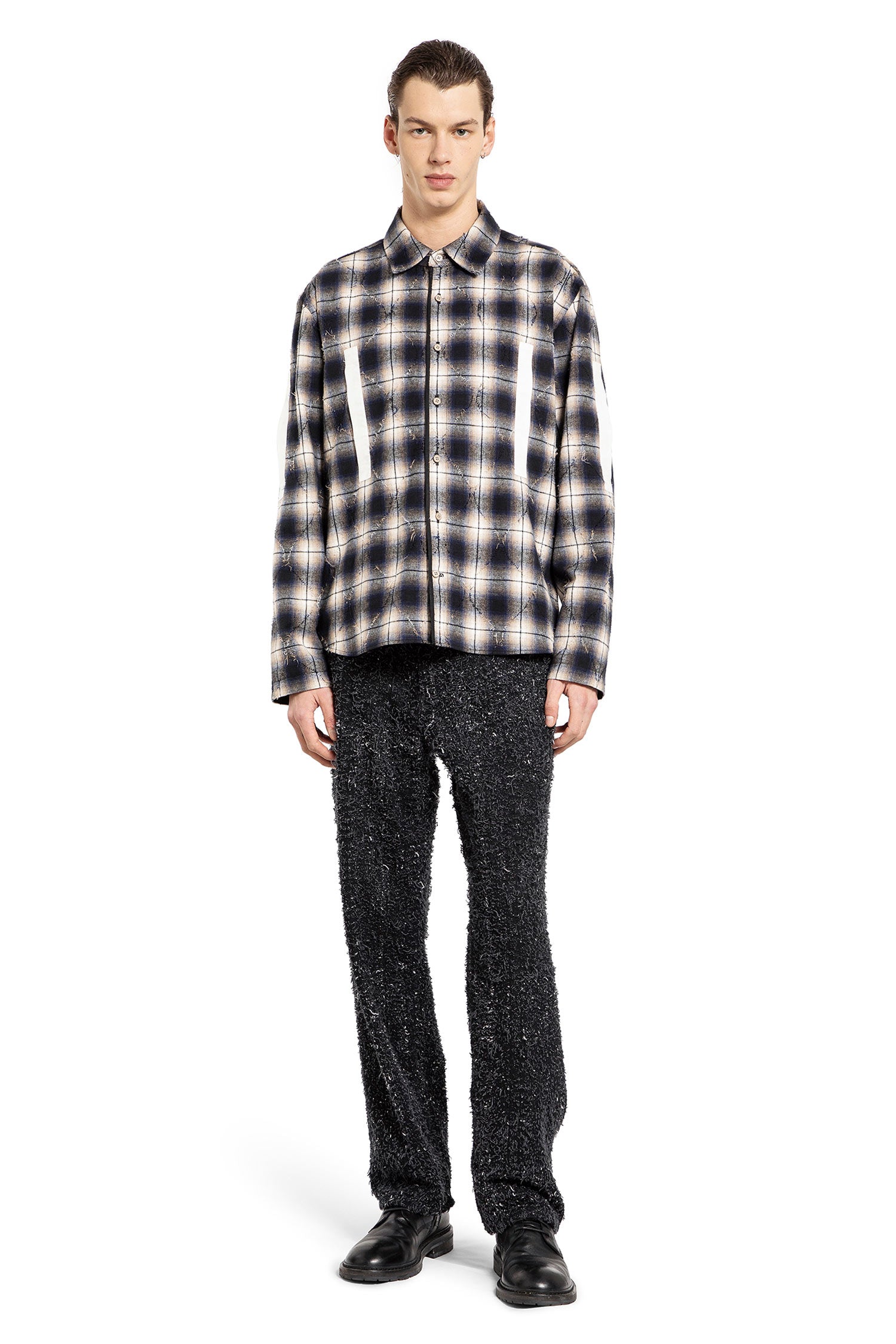 Plaid Split Shirt