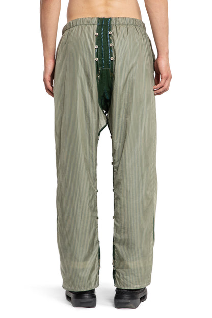 CRAIG GREEN MAN GREEN TROUSERS