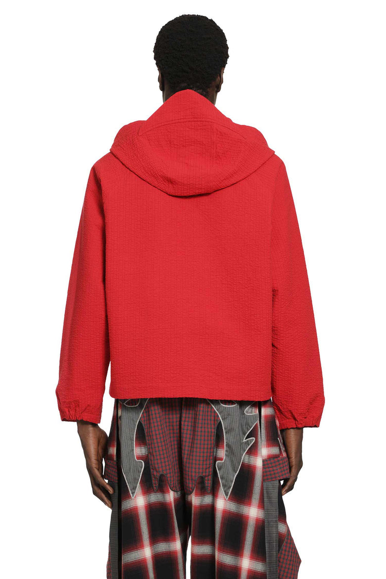 CRAIG GREEN Embroidered Linestitch Cagoule man