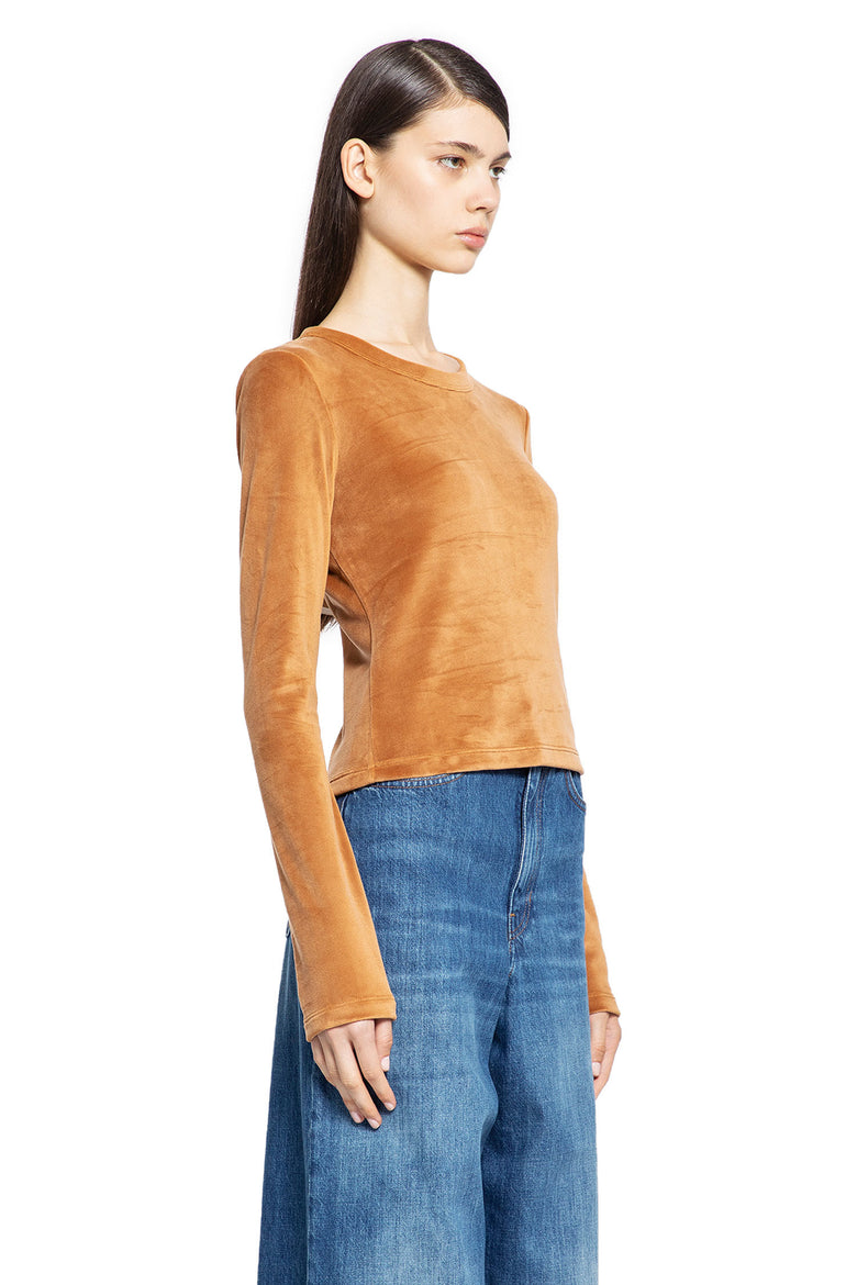 CHLOÉ WOMAN BROWN TOPS