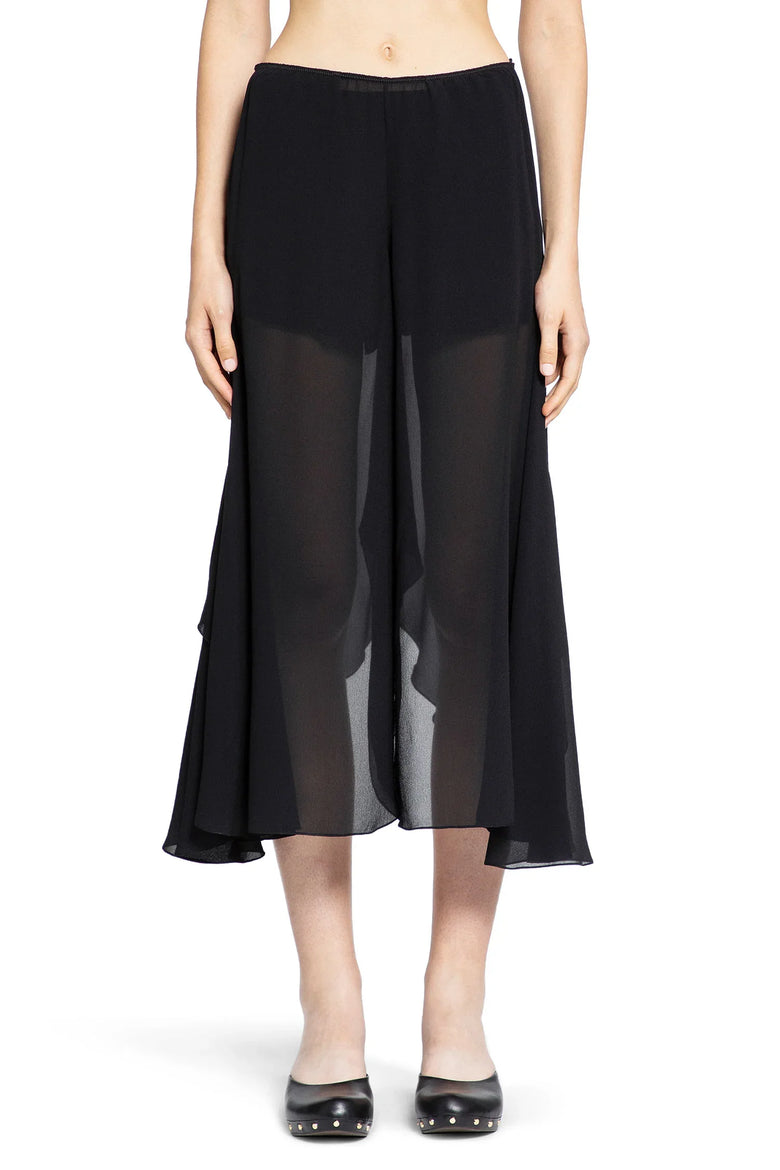 CHLOÉ WOMAN BLACK TROUSERS - Antonioli.eu