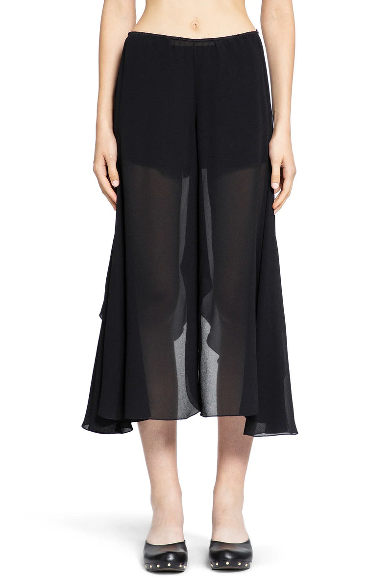 CHLOÉ WOMAN BLACK TROUSERS - Antonioli.eu