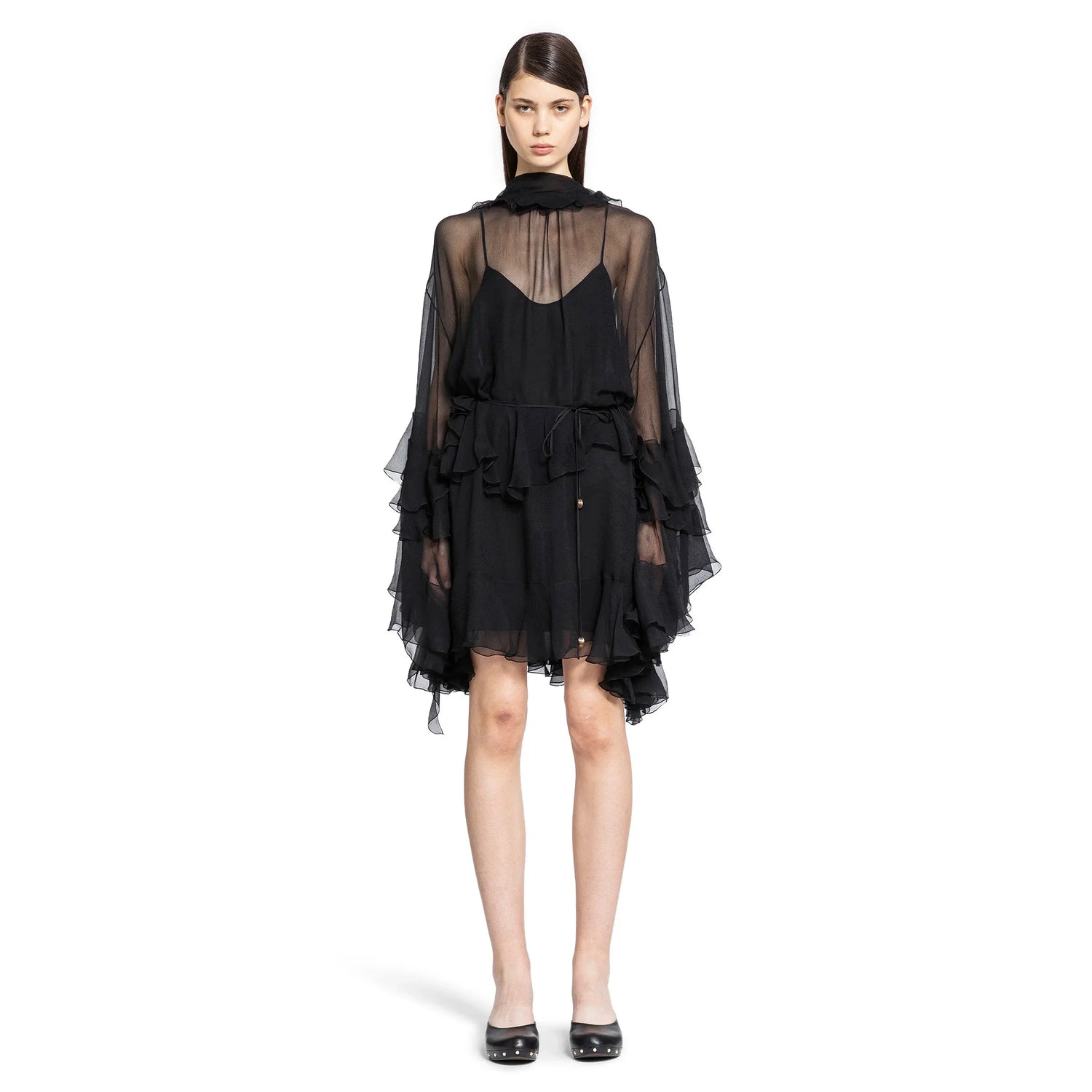 CHLOÉ WOMAN BLACK DRESSES - Antonioli.eu