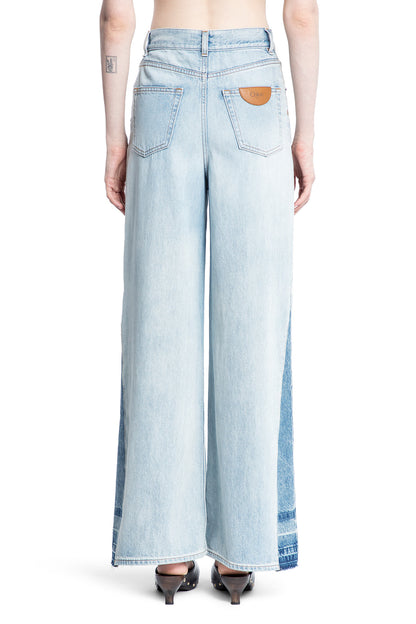 CHLOÉ WOMAN BLUE JEANS