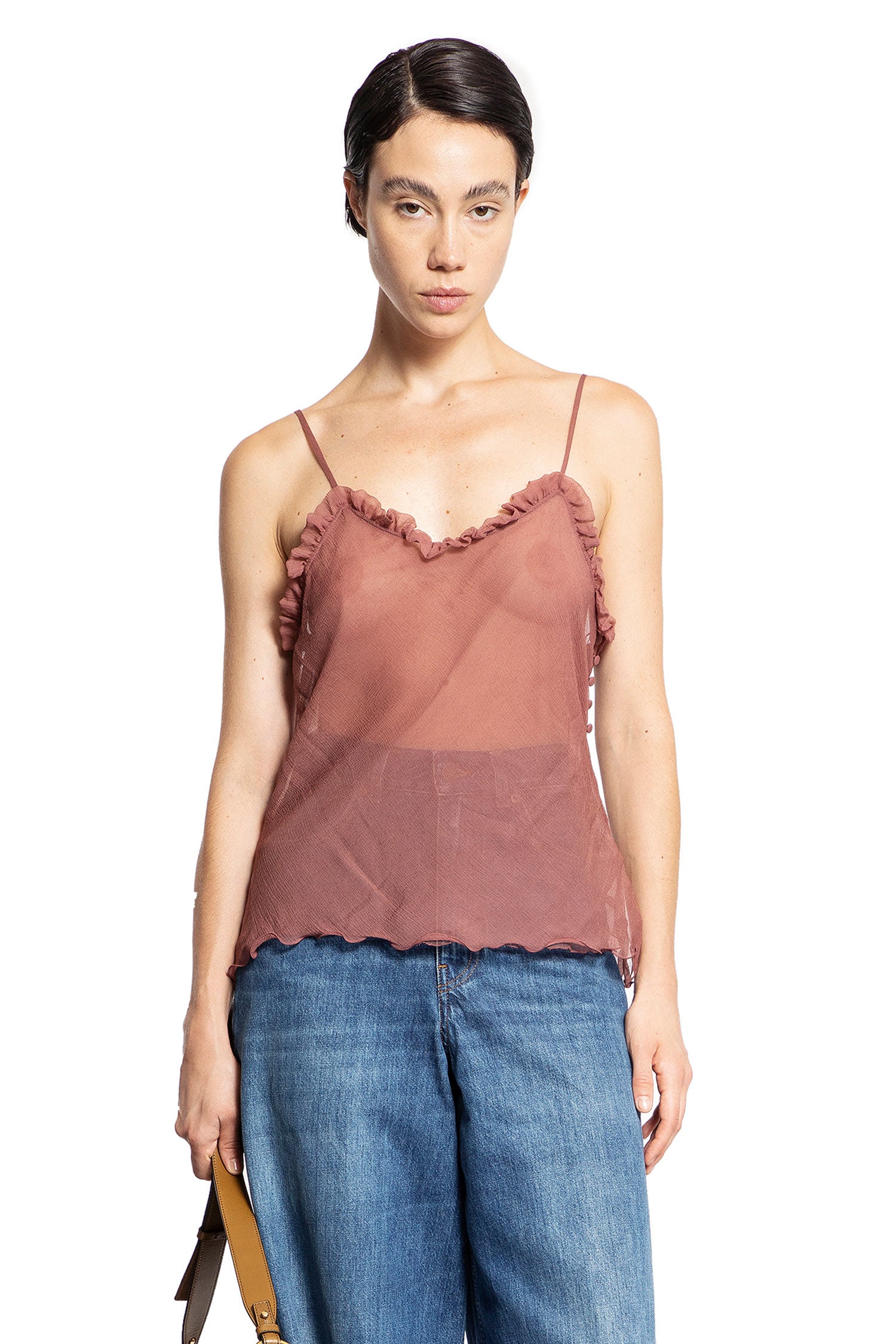 CHLOÉ WOMAN PINK TOPS