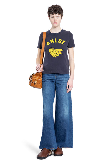 CHLOÉ WOMAN BLUE JEANS