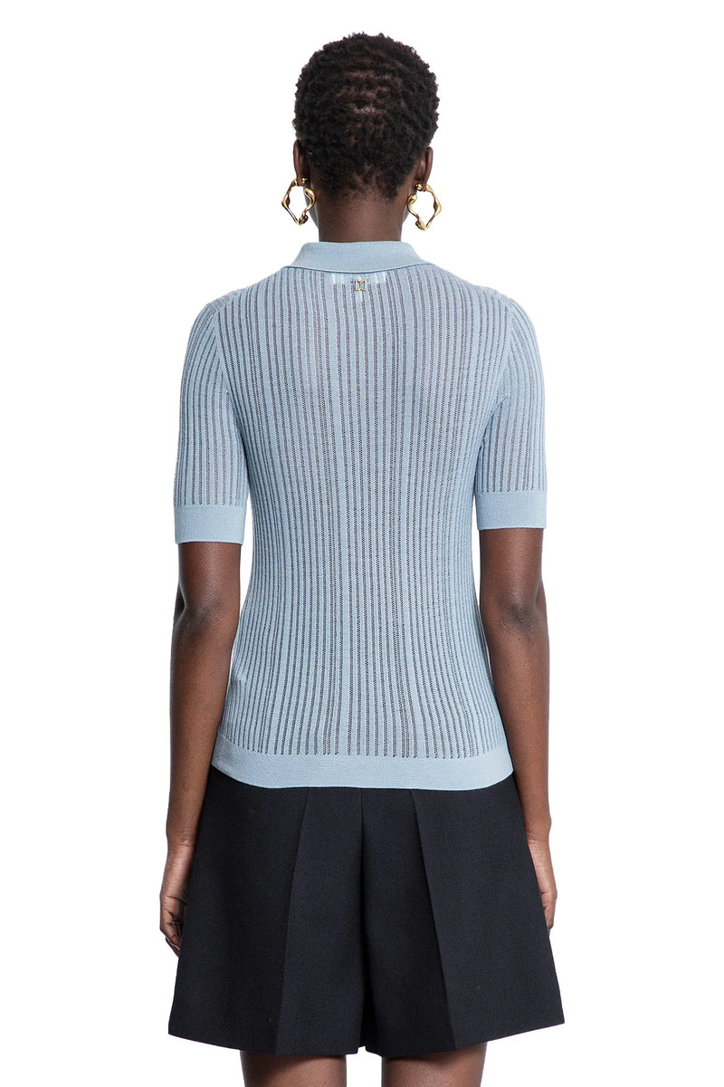 CHLOÉ WOMAN BLUE T-SHIRTS & TANK TOPS - Antonioli.eu