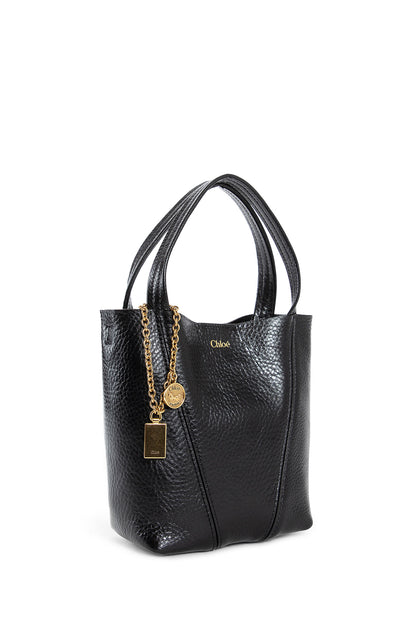 CHLOÉ WOMAN BLACK TOTE BAGS