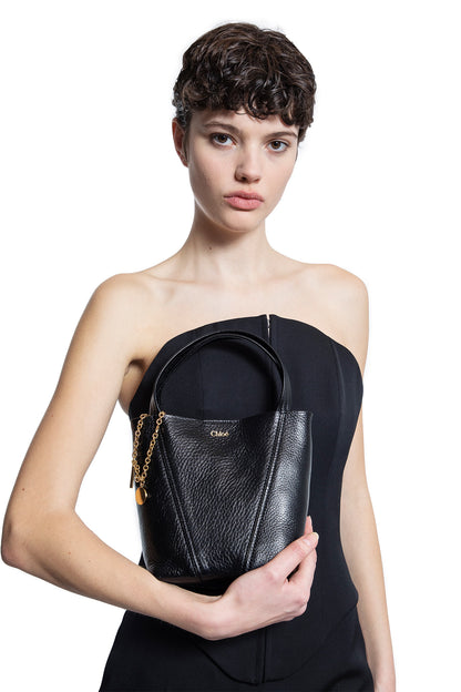 CHLOÉ WOMAN BLACK TOP HANDLE BAGS