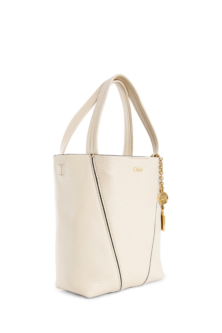 CHLOÉ WOMAN BEIGE TOTE BAGS