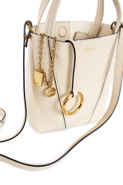 CHLOÉ WOMAN BEIGE TOTE BAGS