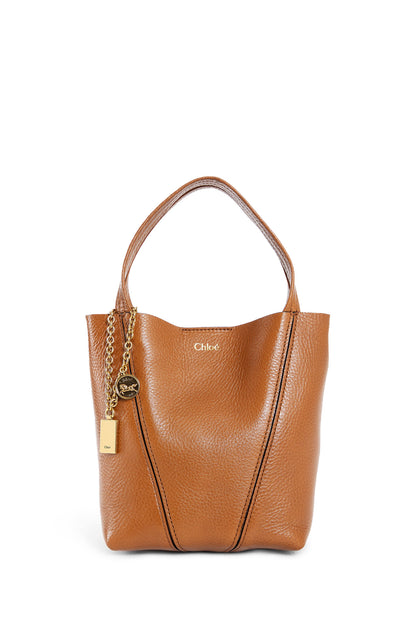 CHLOÉ WOMAN BROWN TOTE BAGS