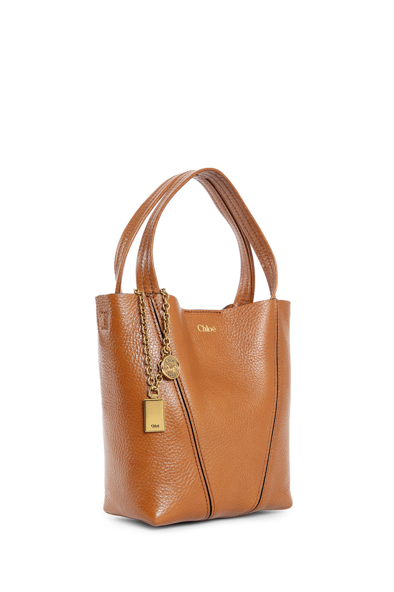 CHLOÉ WOMAN BROWN TOTE BAGS