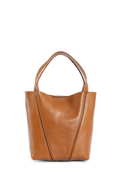 CHLOÉ WOMAN BROWN TOP HANDLE BAGS