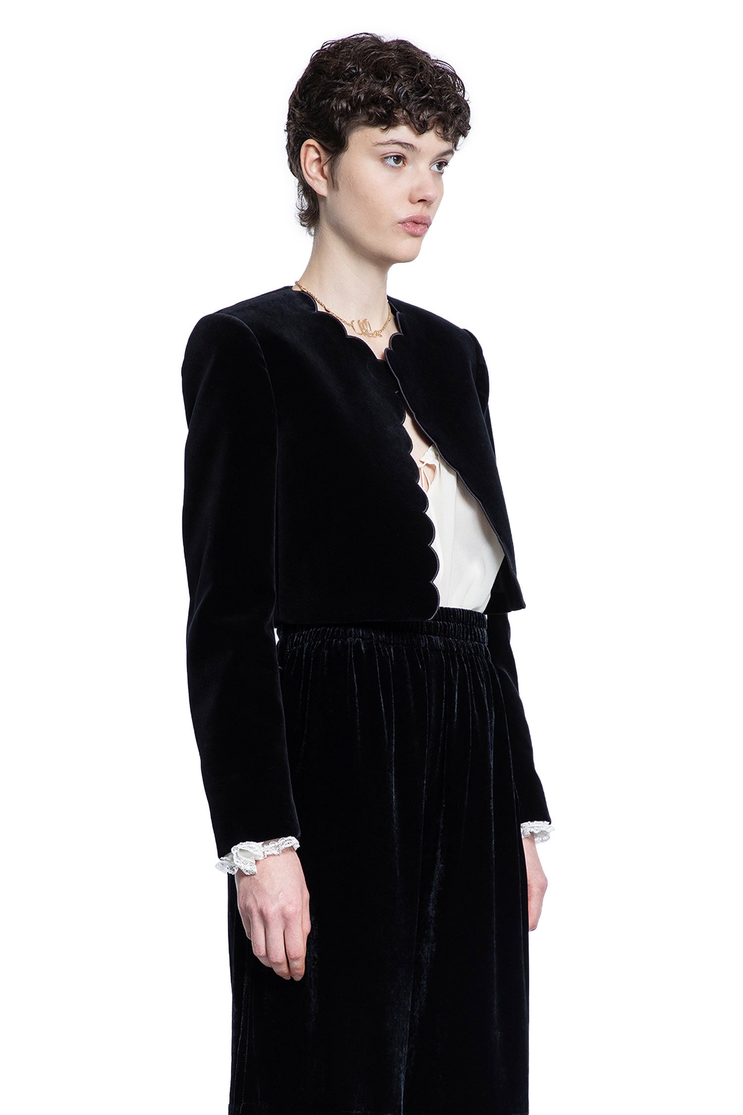 CHLOÉ WOMAN BLACK BLAZERS