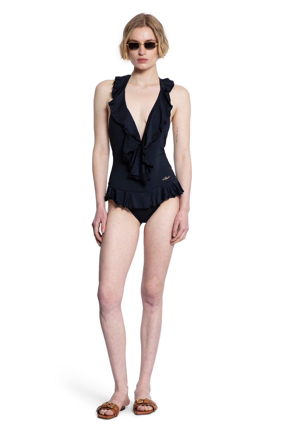 CHLOÉ WOMAN BLACK SWIMWEAR