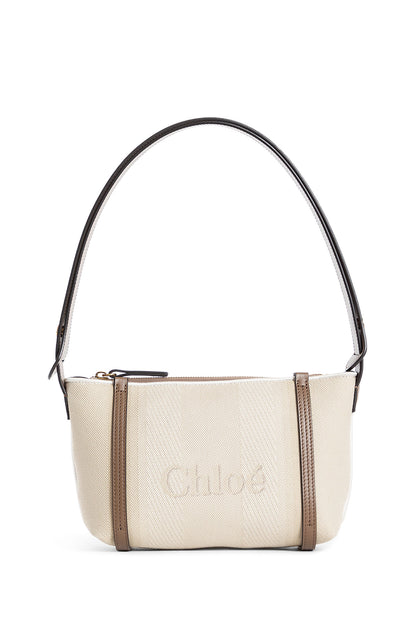 CHLOÉ WOMAN BEIGE SHOULDER BAGS