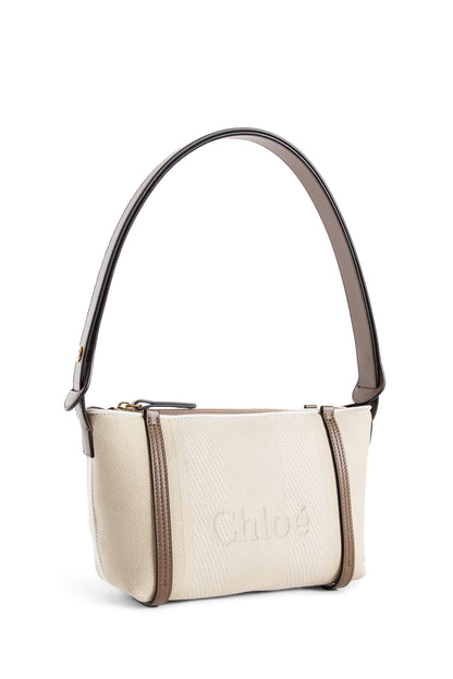 CHLOÉ WOMAN BEIGE SHOULDER BAGS