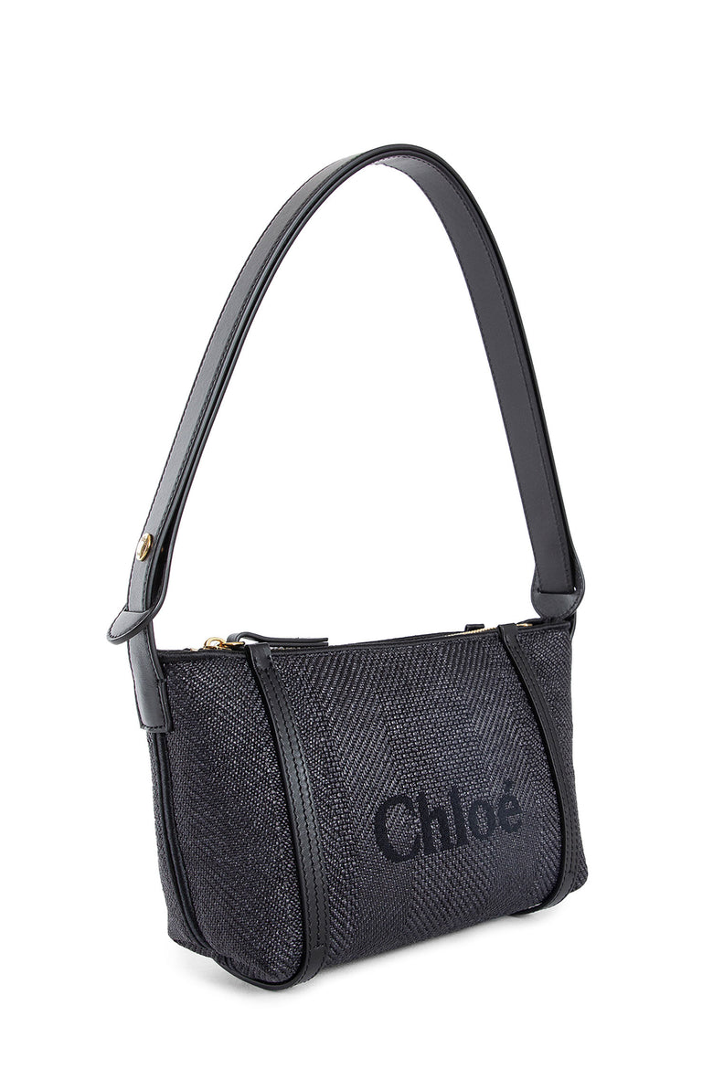 CHLOÉ WOMAN BLACK SHOULDER BAGS