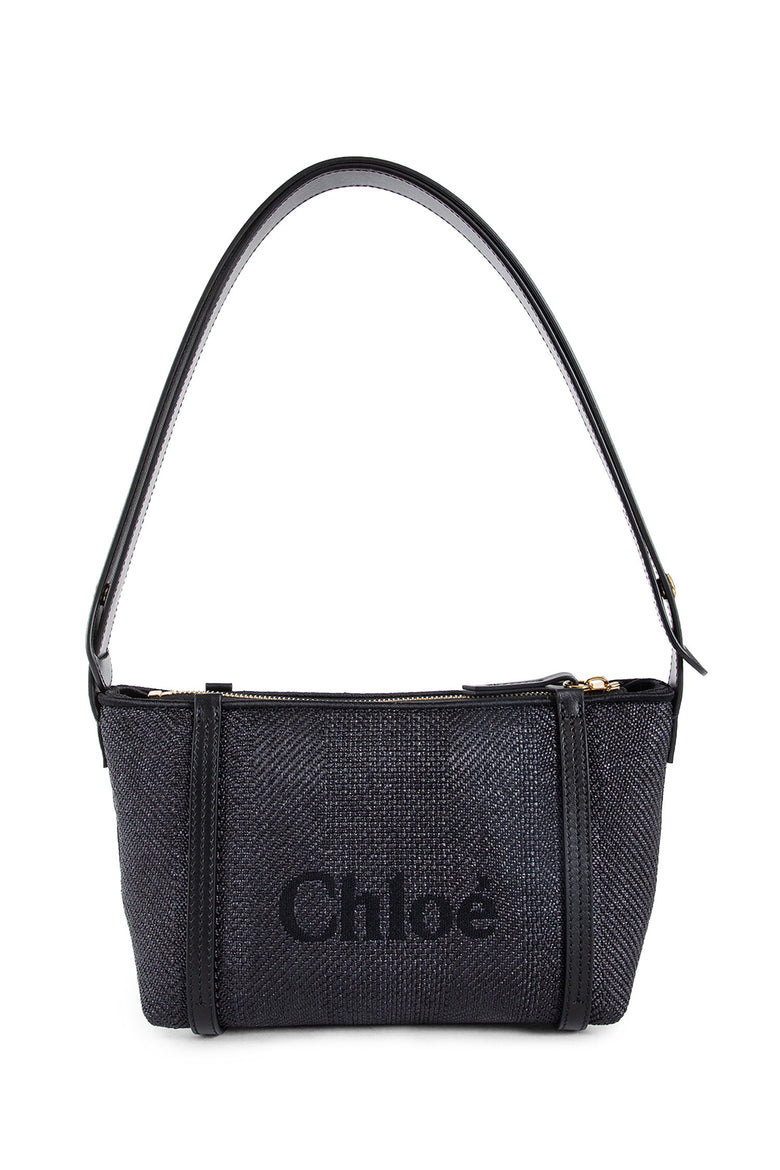 CHLOÉ WOMAN BLACK SHOULDER BAGS