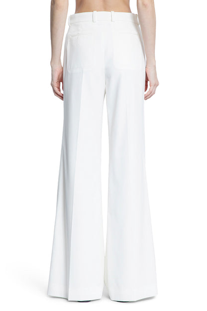 CHLOÉ WOMAN WHITE TROUSERS